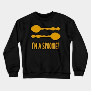 I'm A Spoonie! (Orange) Crewneck Sweatshirt